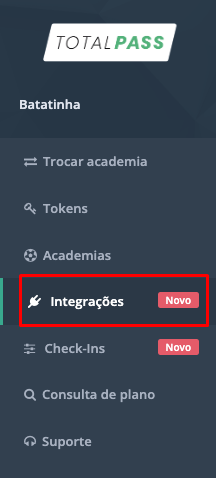 Manual de Integração TotalPass - Studio E Personal Pilates